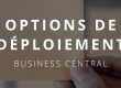 options de déploiement pour business central header
